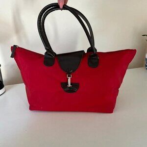 Vintage tobacco torebka old style bag  Red